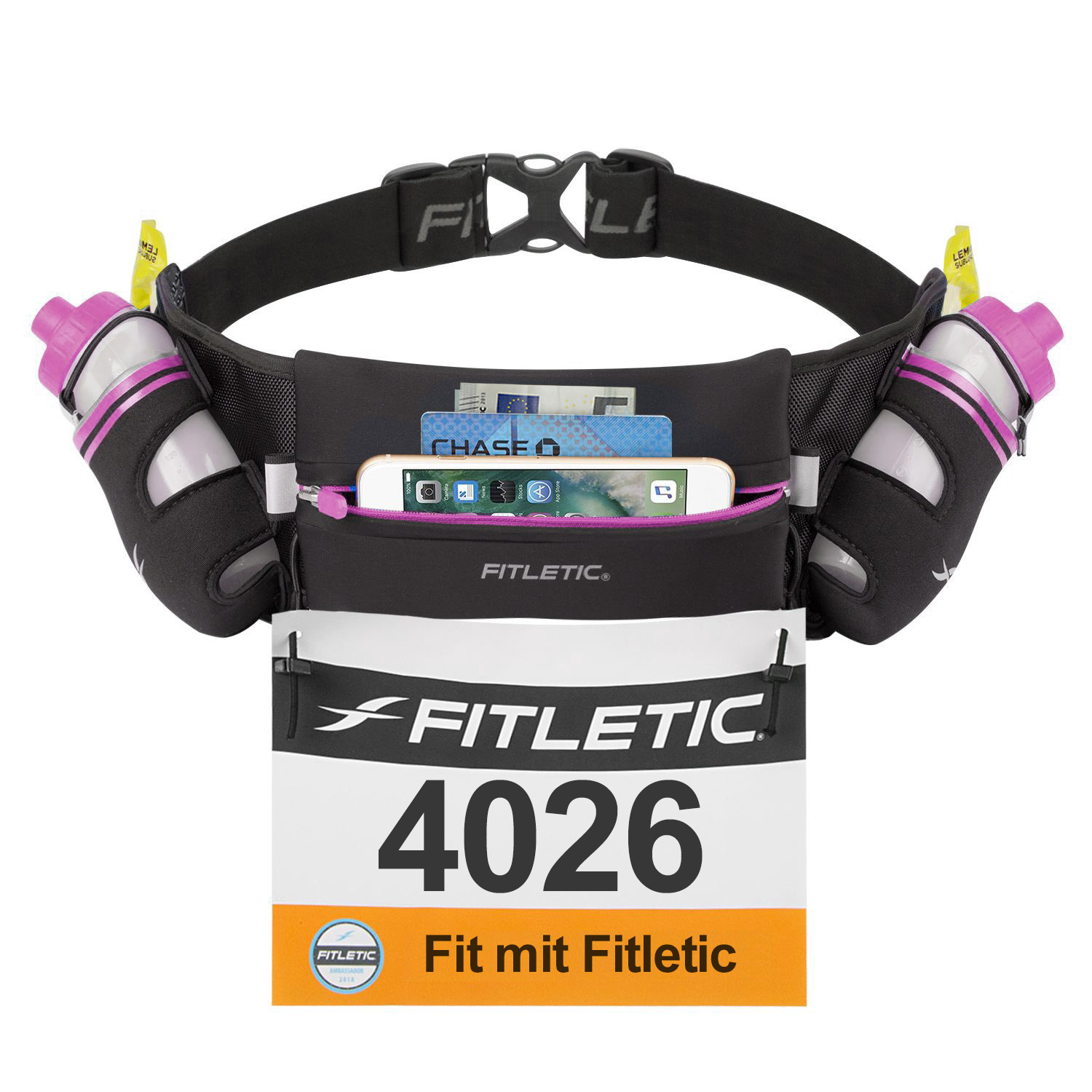 FITLETIC Trinkflaschengürtel – Hydra 16
