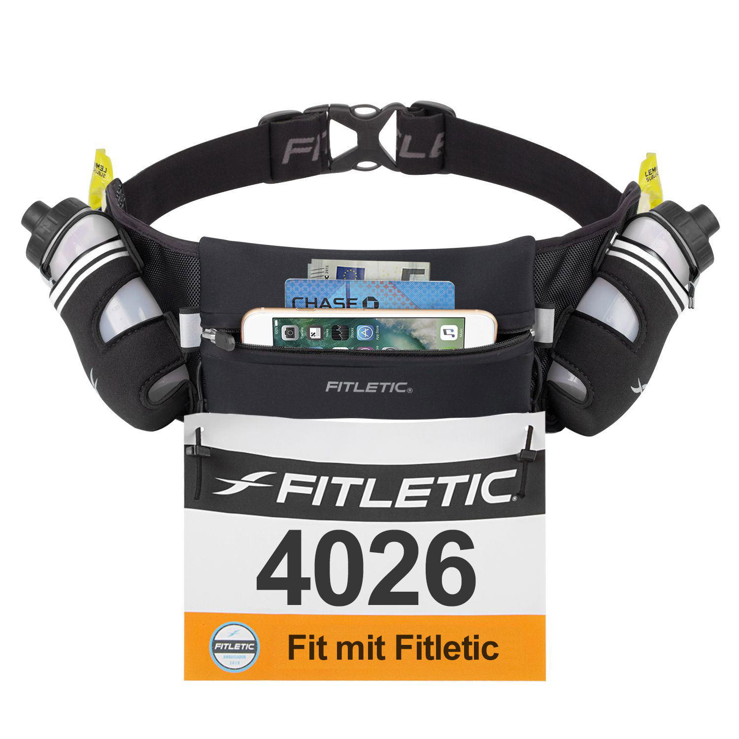 FITLETIC Trinkflaschengürtel – Hydra 16