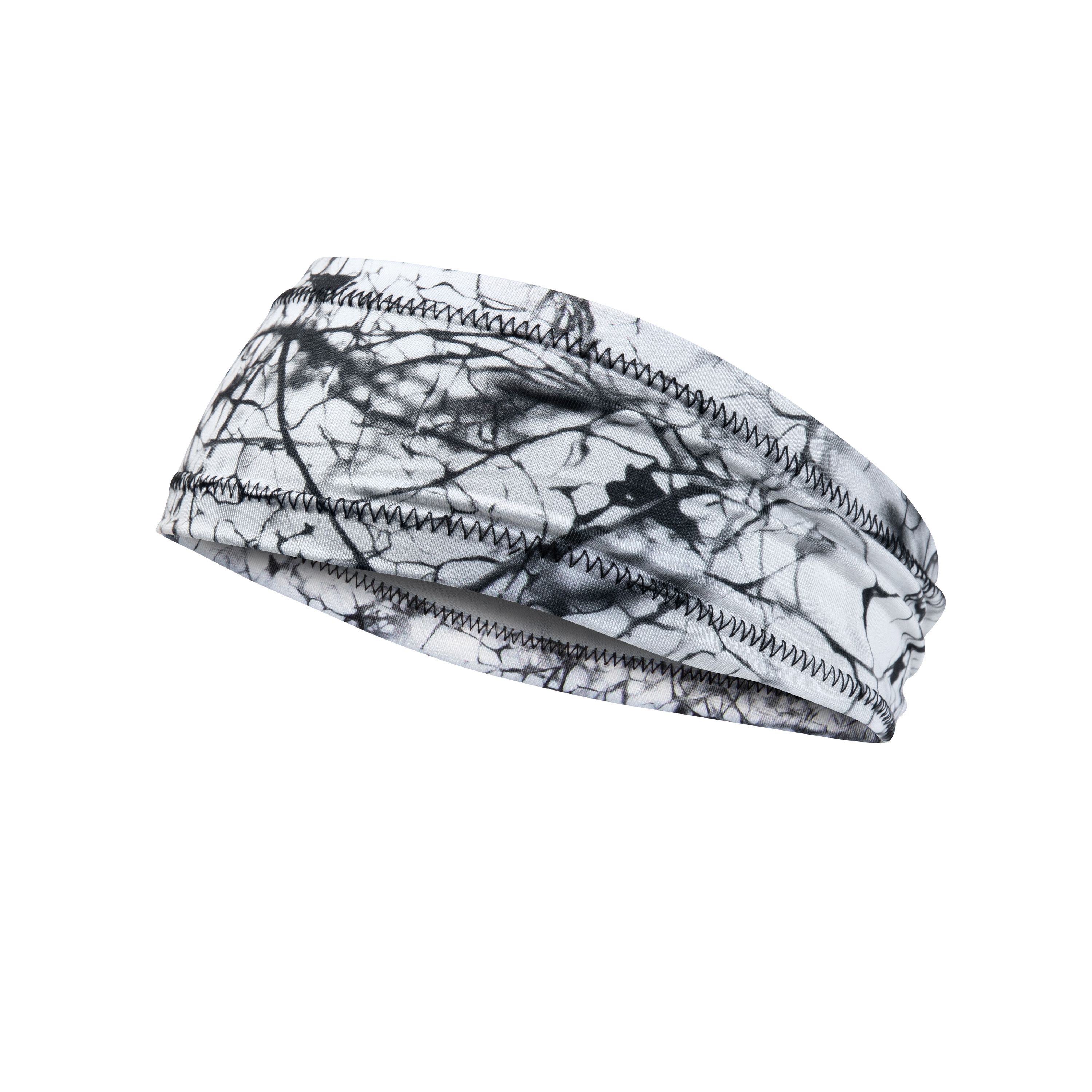 FITLETIC – Headbands Marble schwarz-weiß