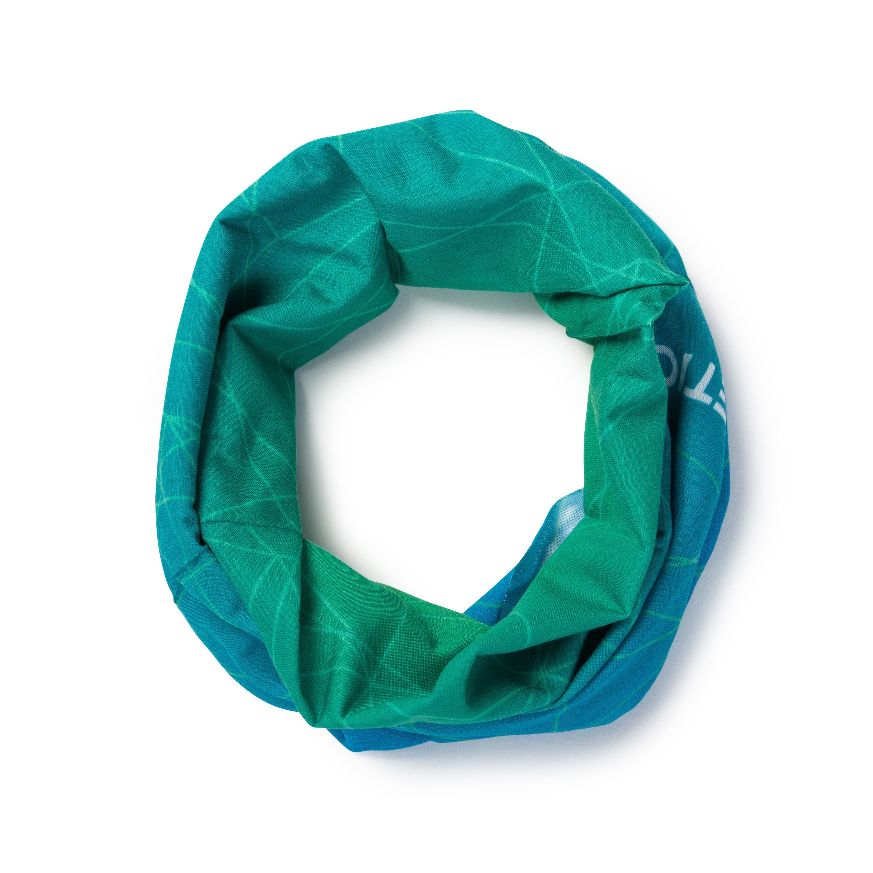 FITLETIC Multi Scarf grün-blau