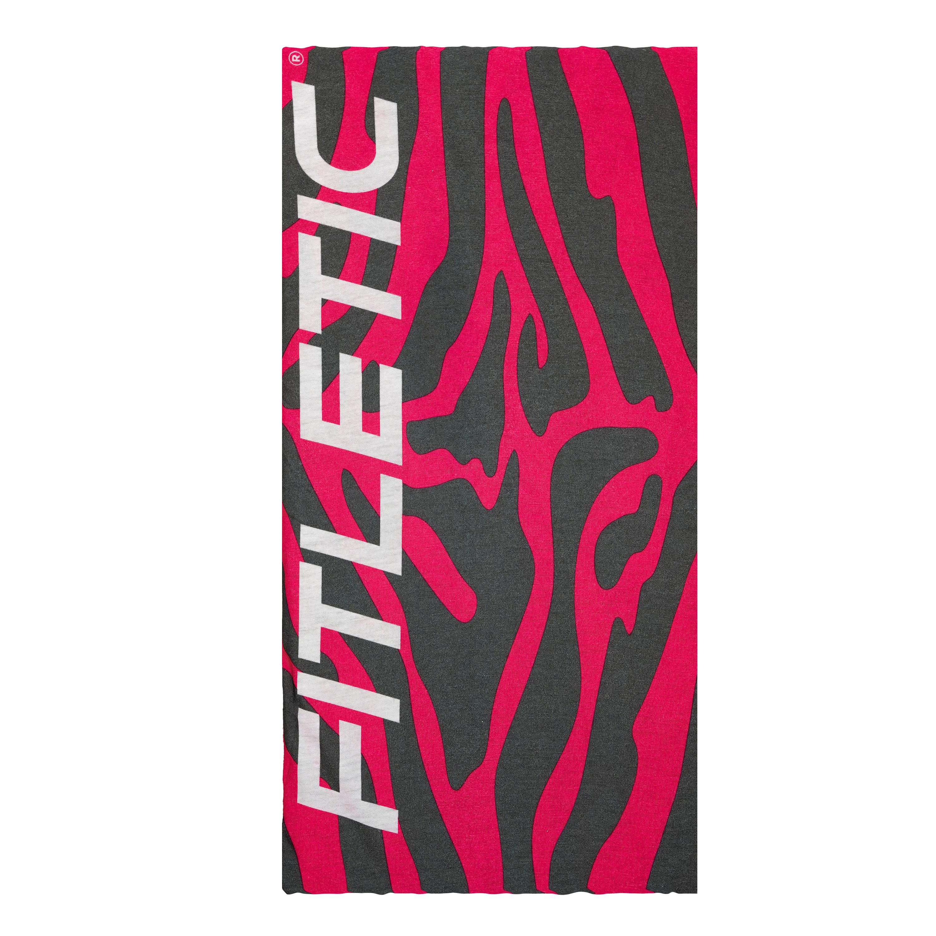FITLETIC Multi Scarf Zebra pink-grau